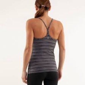 Lululemon Power Y Tank - Stripes Galore
